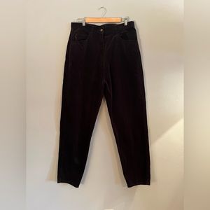Woolrich Womens black “velvet” pants (16)